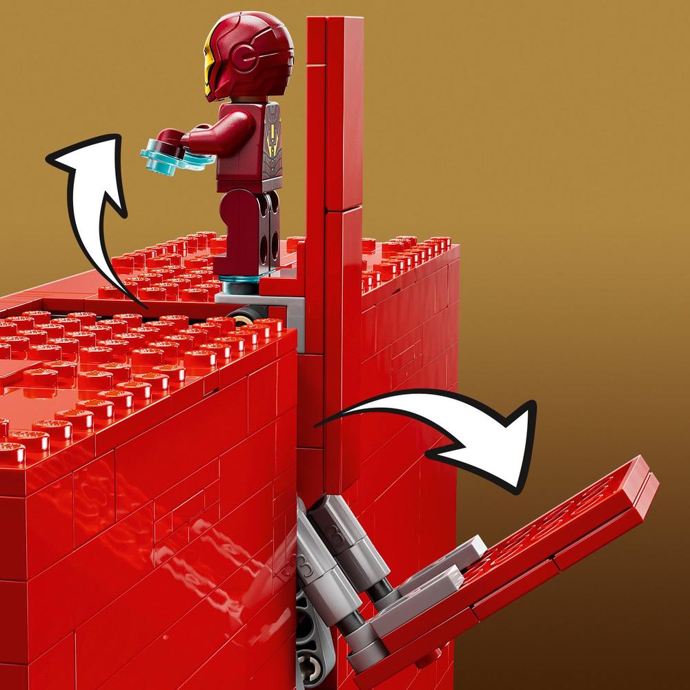 LEGO LEGO® Marvel Logo MARVEL a minifigurky 76313 Obrázek