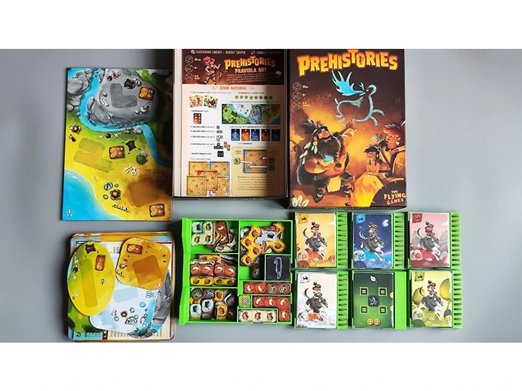 inserty.cz Insert: Prehistories + Shield + Evoluce (černý, 0071) Obrázek