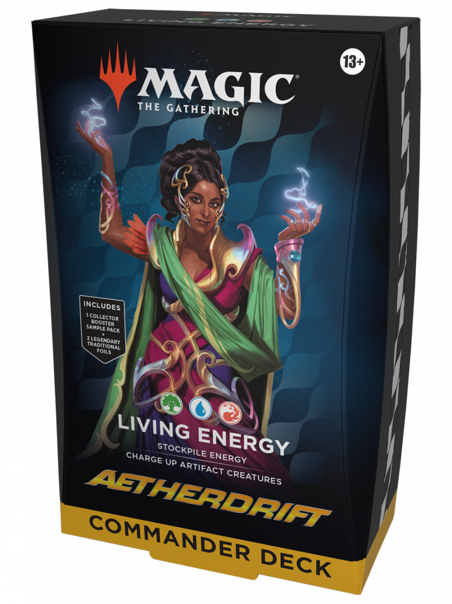 Wizards of the Coast Magic: The Gathering – Aetherdrift - Commander Deck Varianta: Living Energy