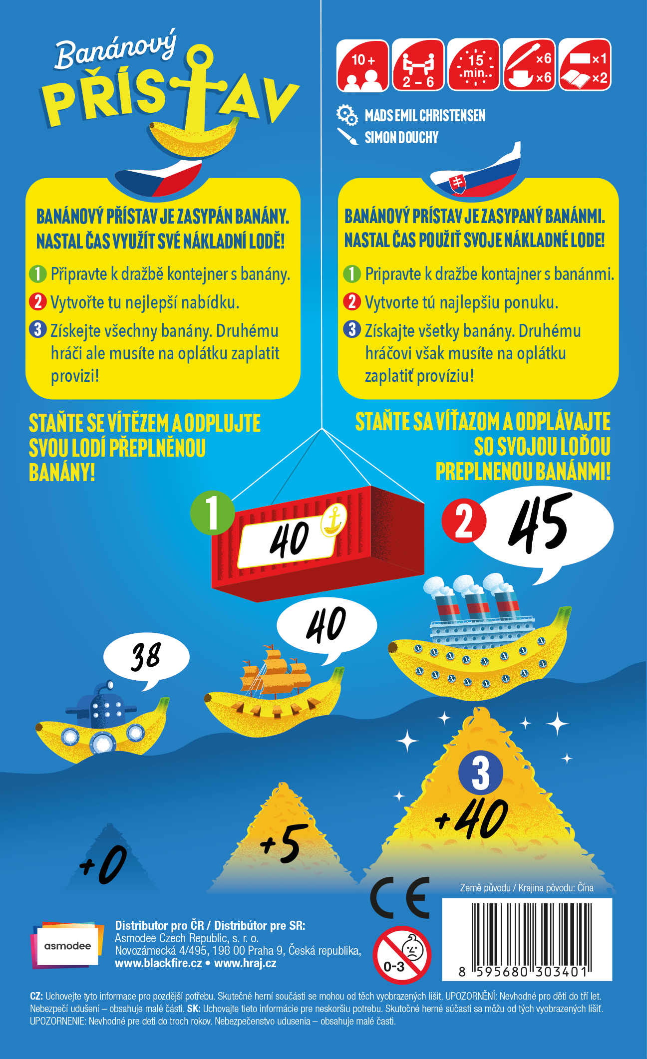 Asmodee Czech Republic Banánový přístav Obrázek