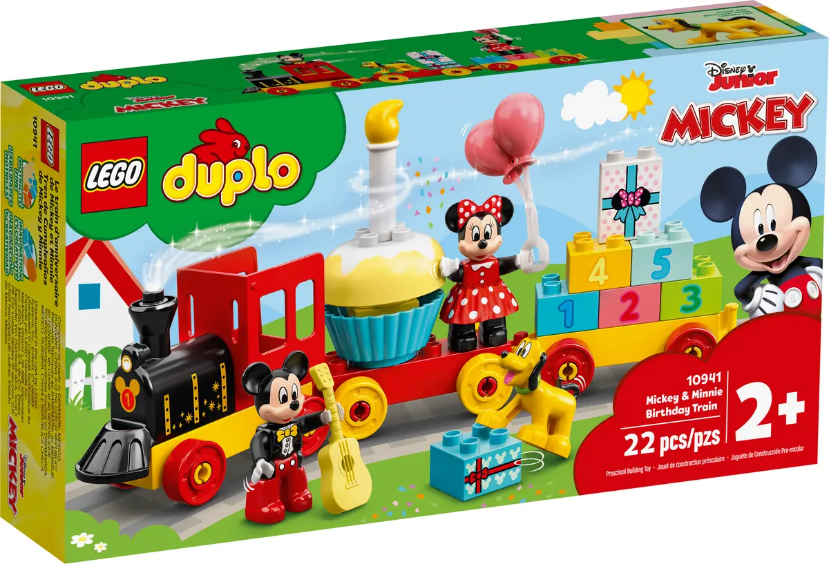 LEGO LEGO® Disney Narozeninový vláček Mickeyho a Minnie 10941 Obrázek
