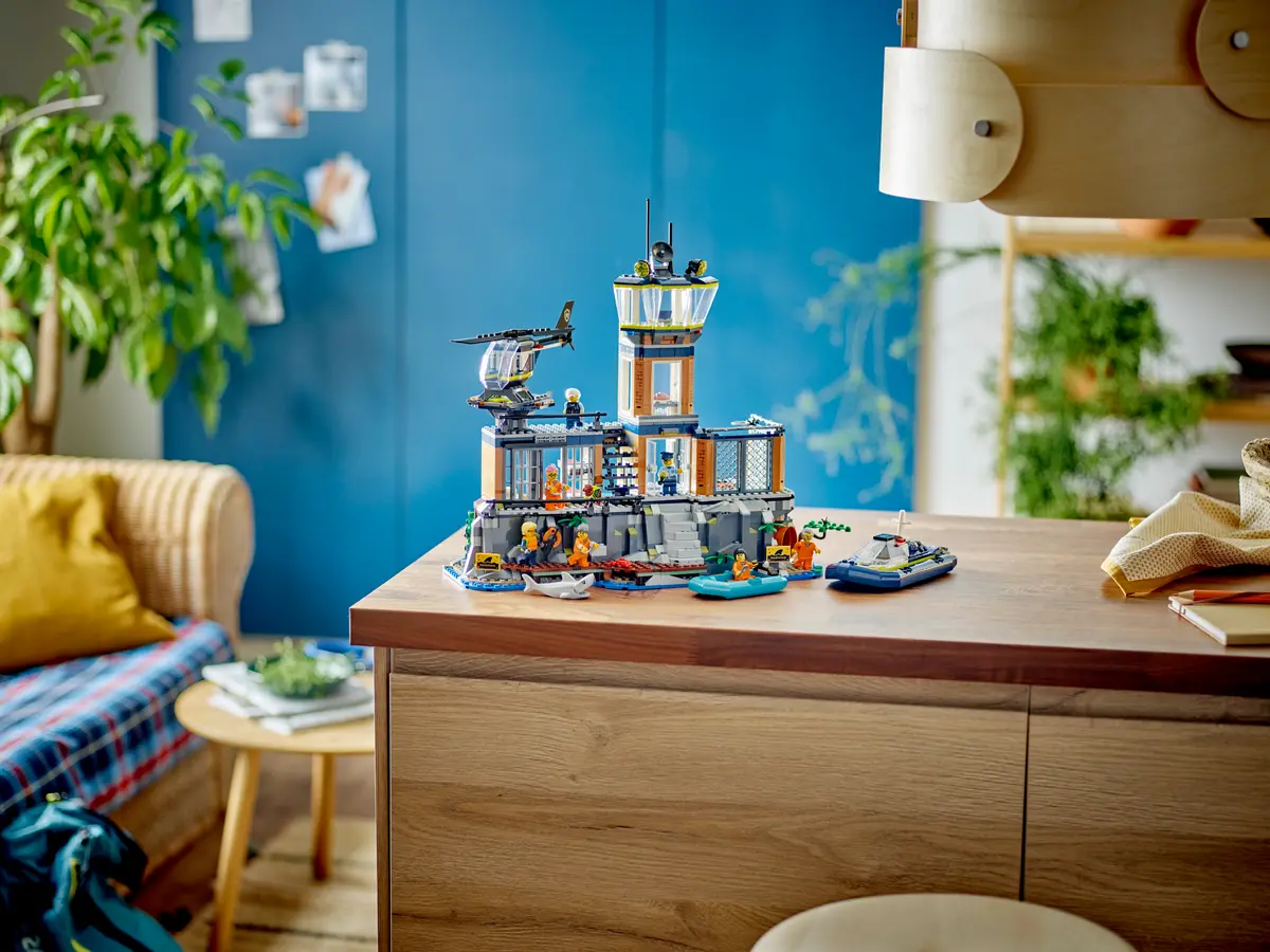 LEGO LEGO® City Policie a vězení na ostrově 60419 Obrázek