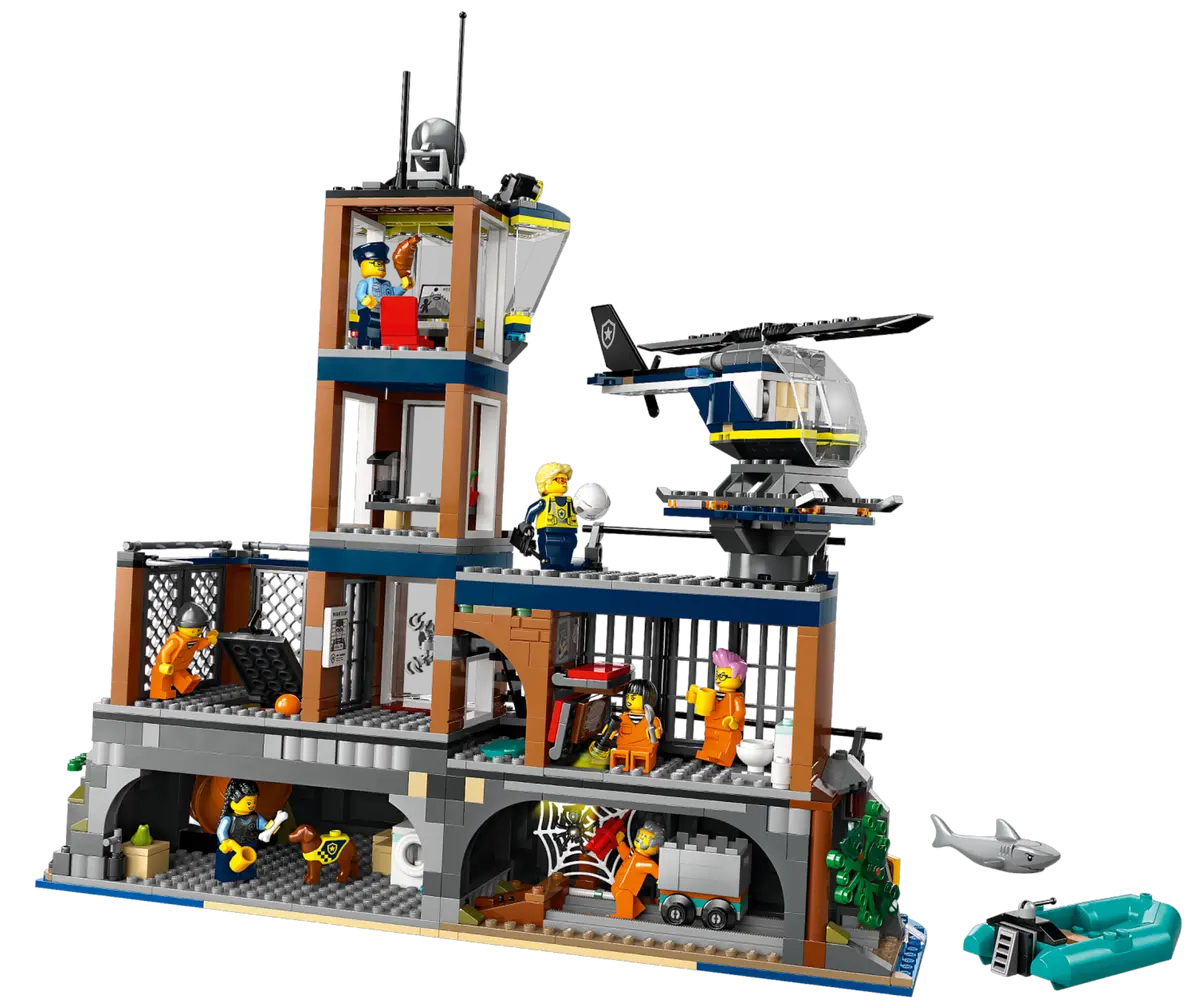 LEGO LEGO® City Policie a vězení na ostrově 60419 Obrázek