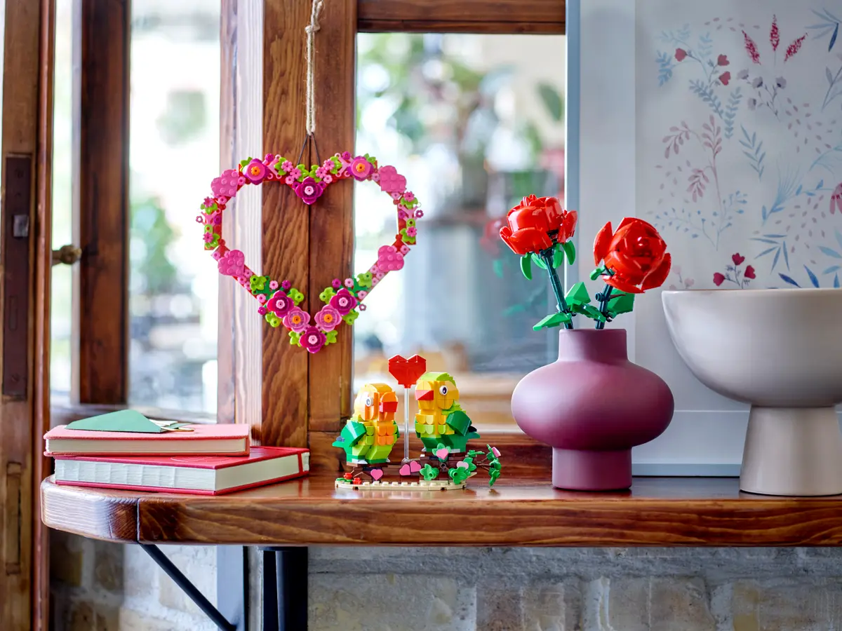 LEGO LEGO® Iconic Ozdoba ve tvaru srdce 40638 Obrázek