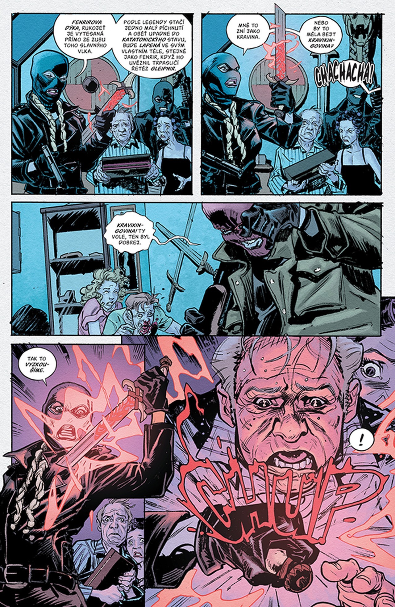 Crew Lednička plná hlav (Black Label) Obrázek