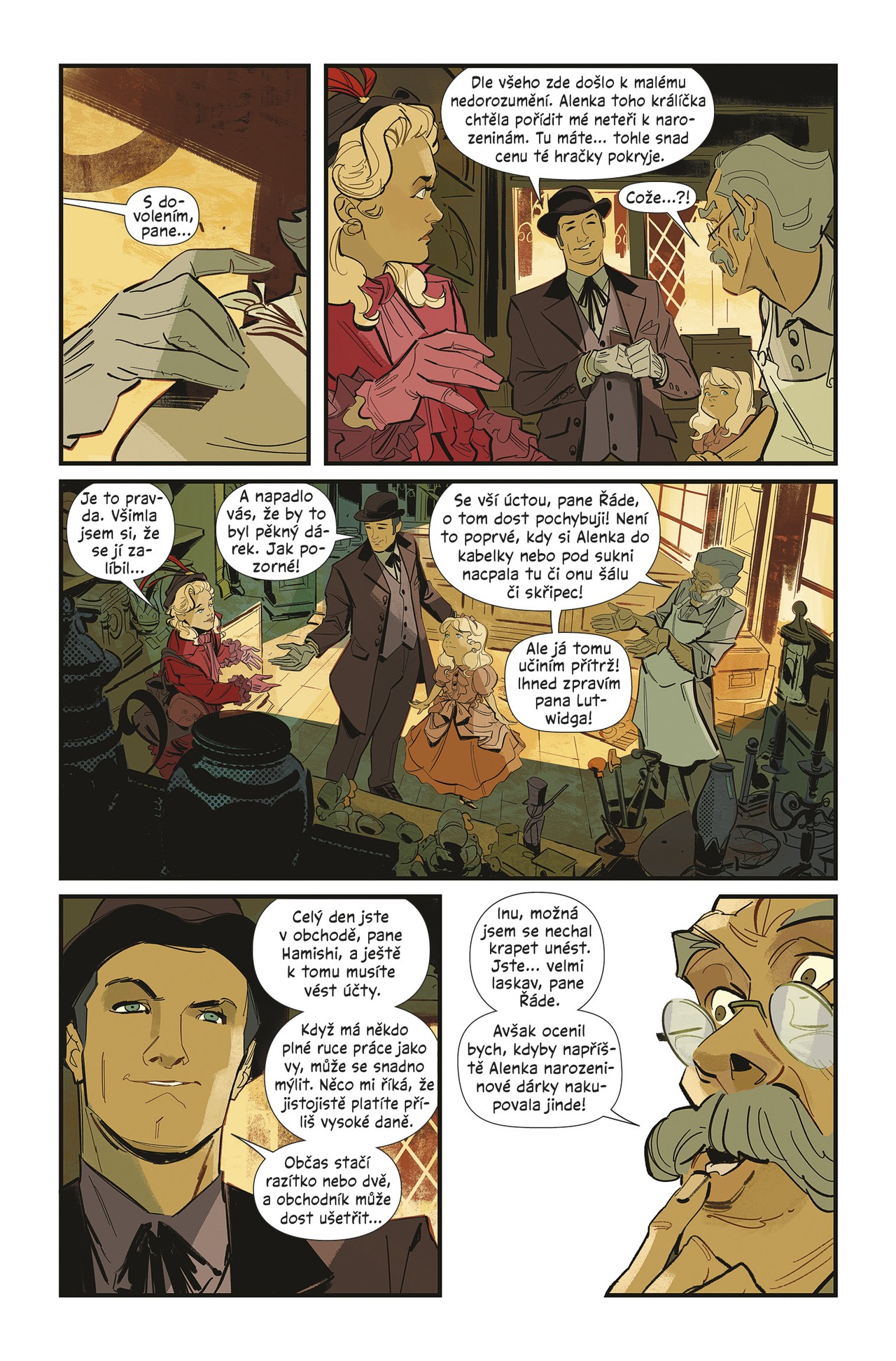 Comics Centrum Alenka žila byla Obrázek