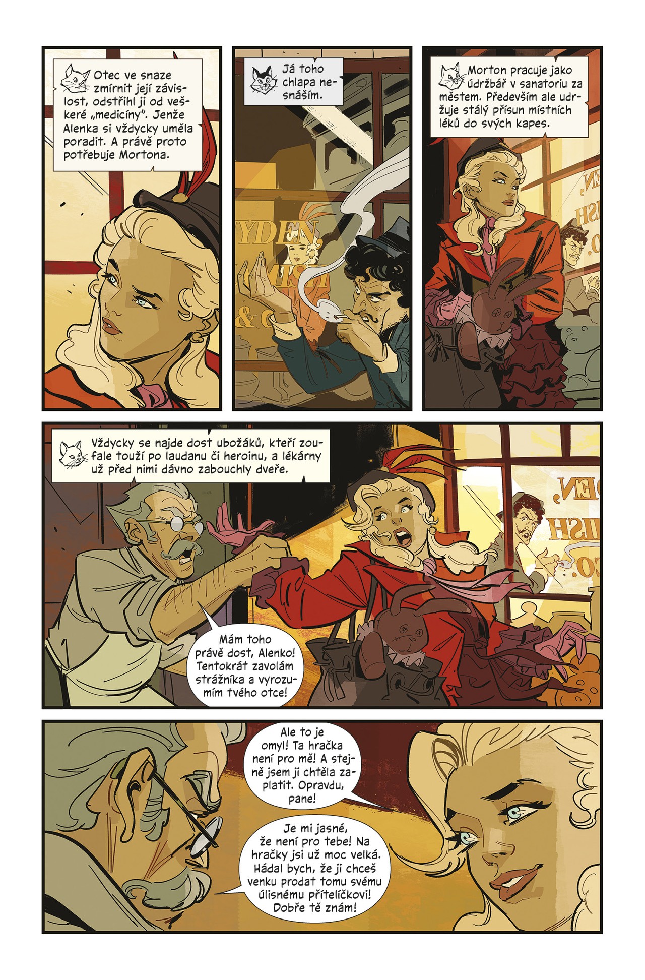 Comics Centrum Alenka žila byla Obrázek