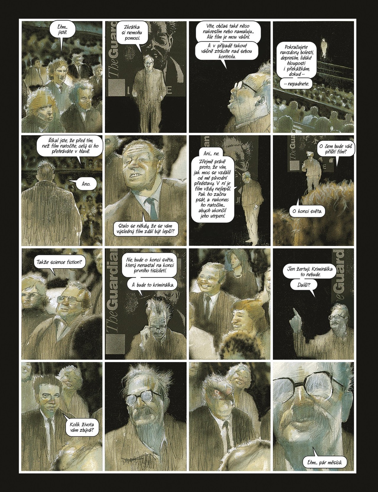 Comics Centrum Signál a šum Obrázek