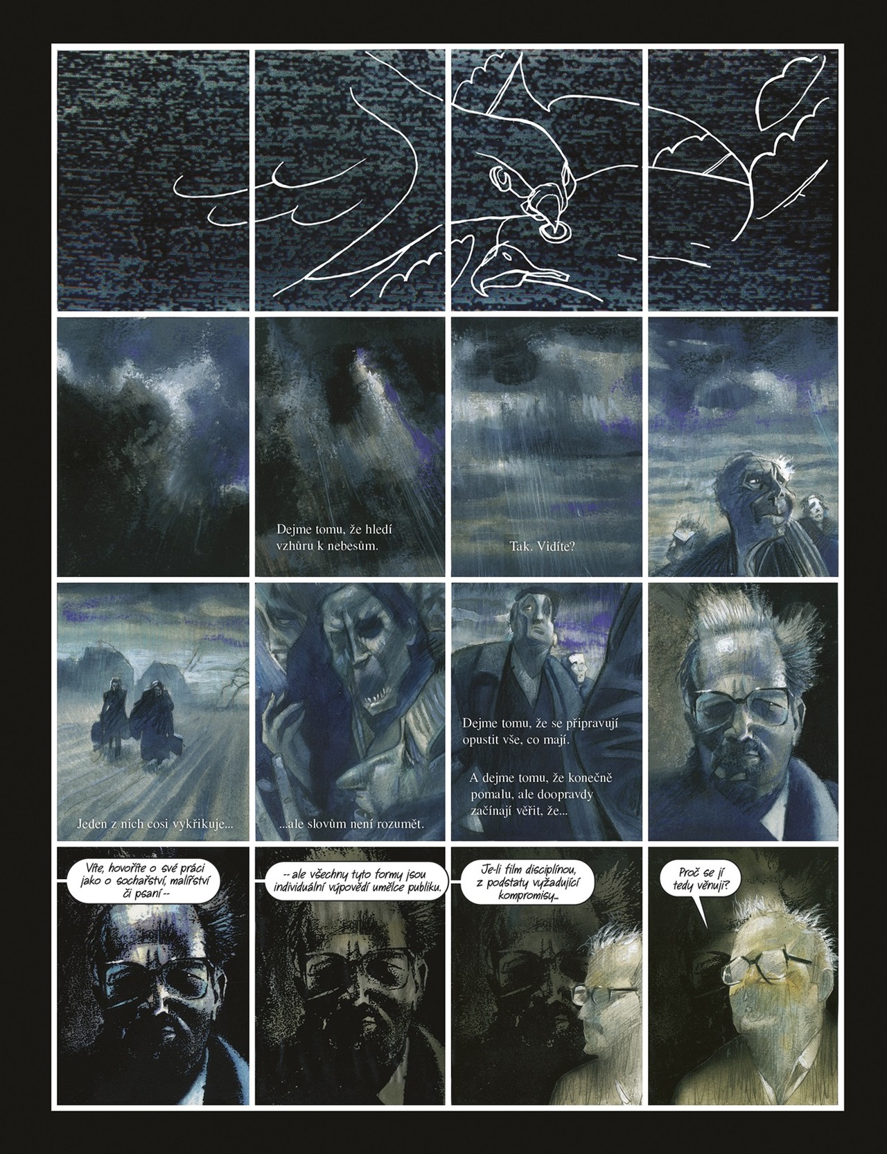 Comics Centrum Signál a šum Obrázek