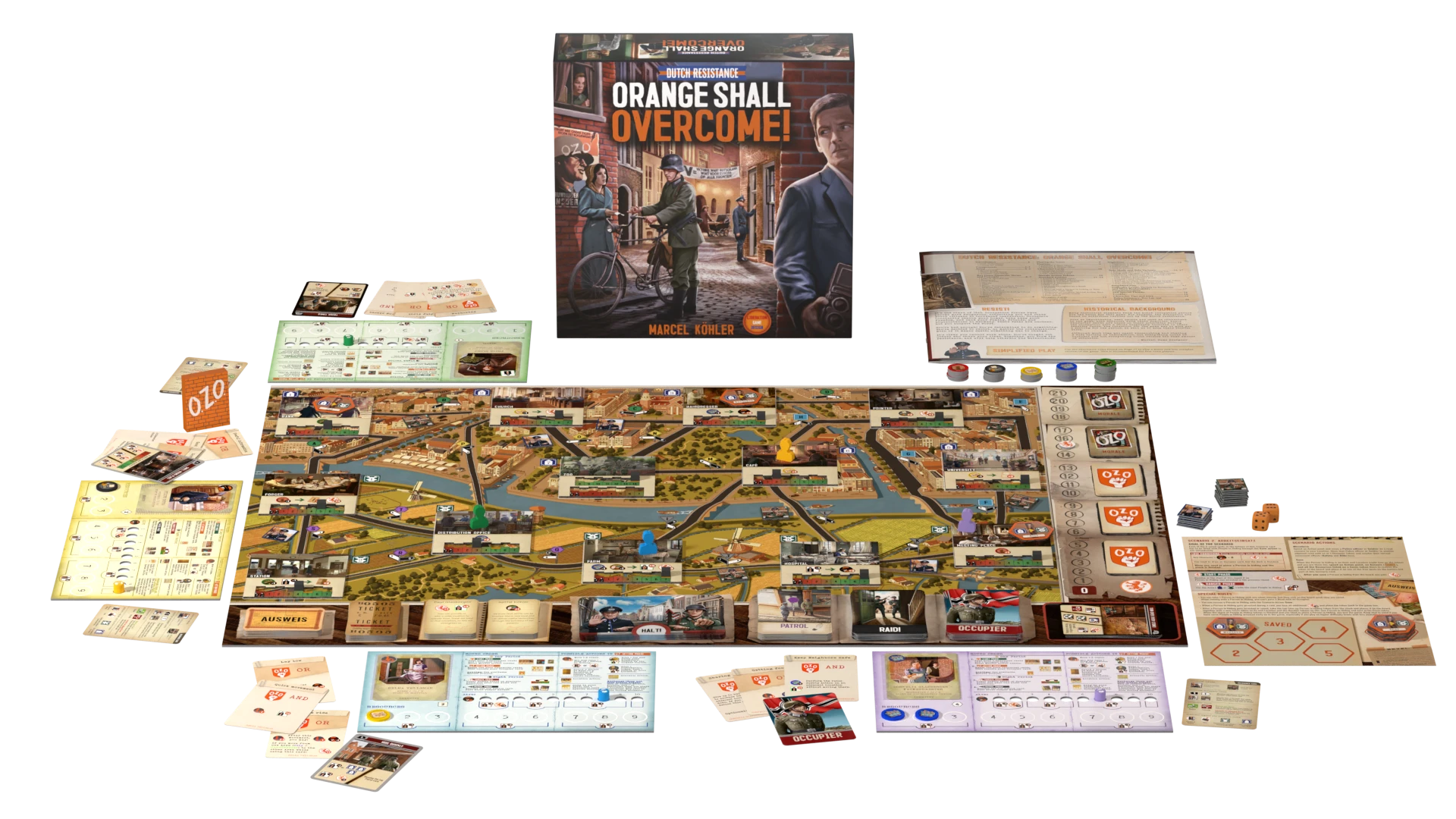 Liberation Game Design Dutch Resistance: Orange Shall Overcome! (Kickstarter) - EN