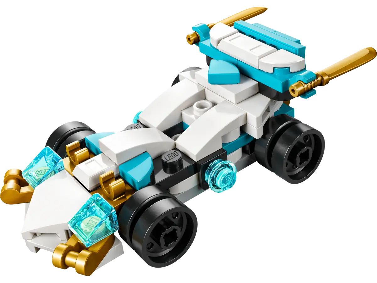 LEGO LEGO® Ninjago® Zane a jeho dračí auta 30674 Obrázek