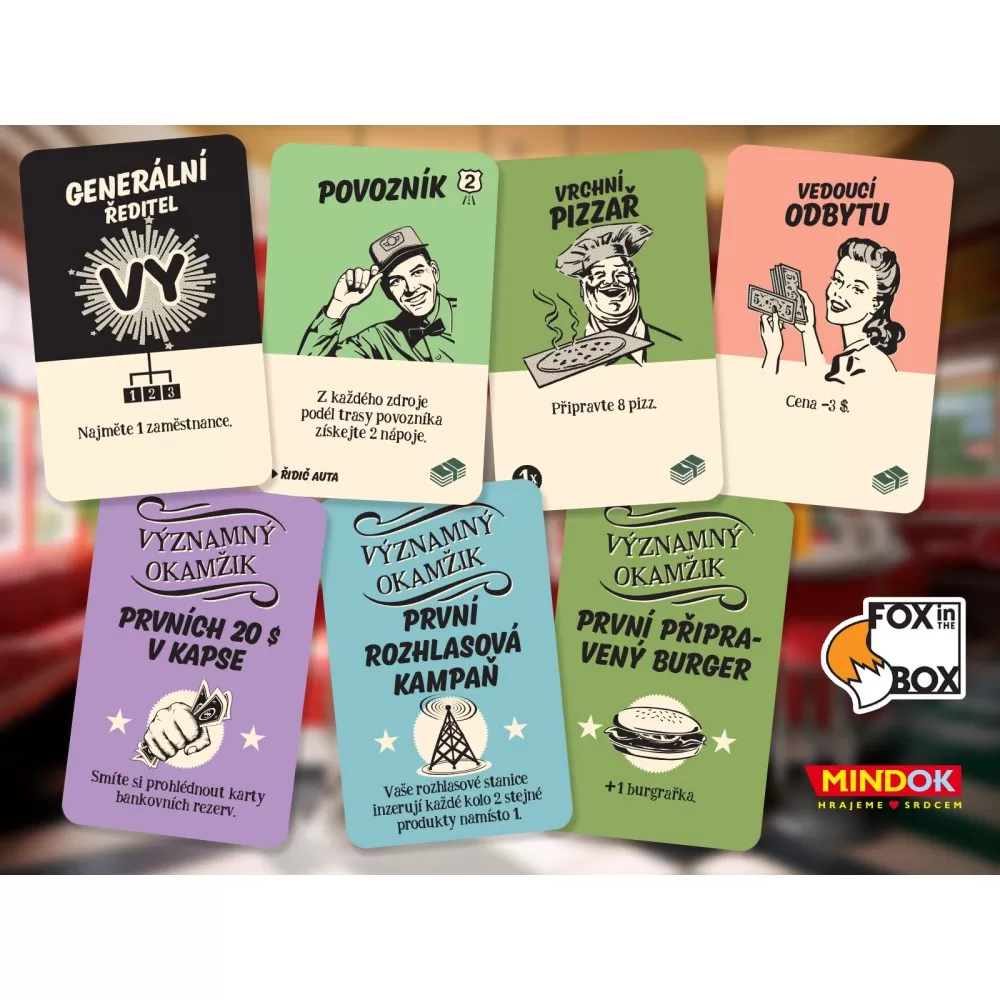 Mindok a Fox in the Box Králové rychlého občerstvení Obrázek