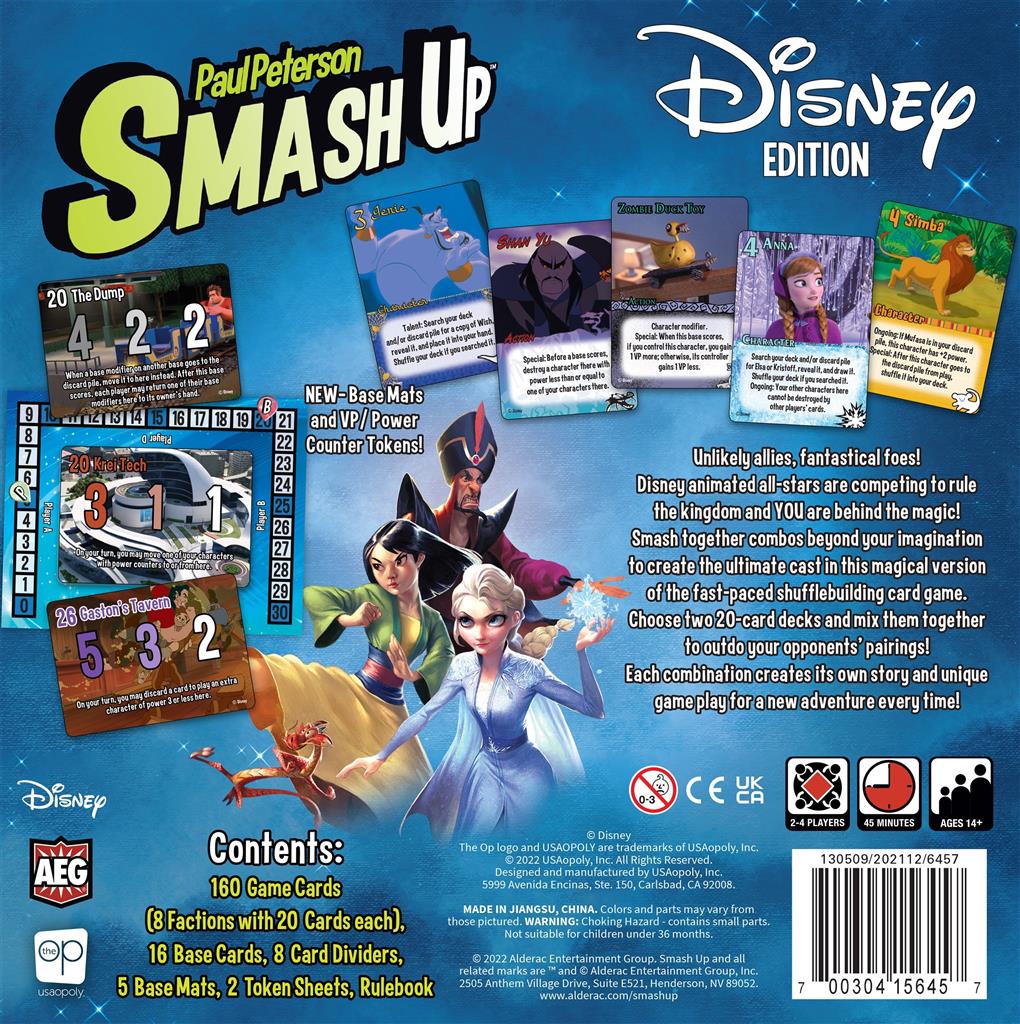USAopoly Smash Up: Disney Edition - EN Obrázek