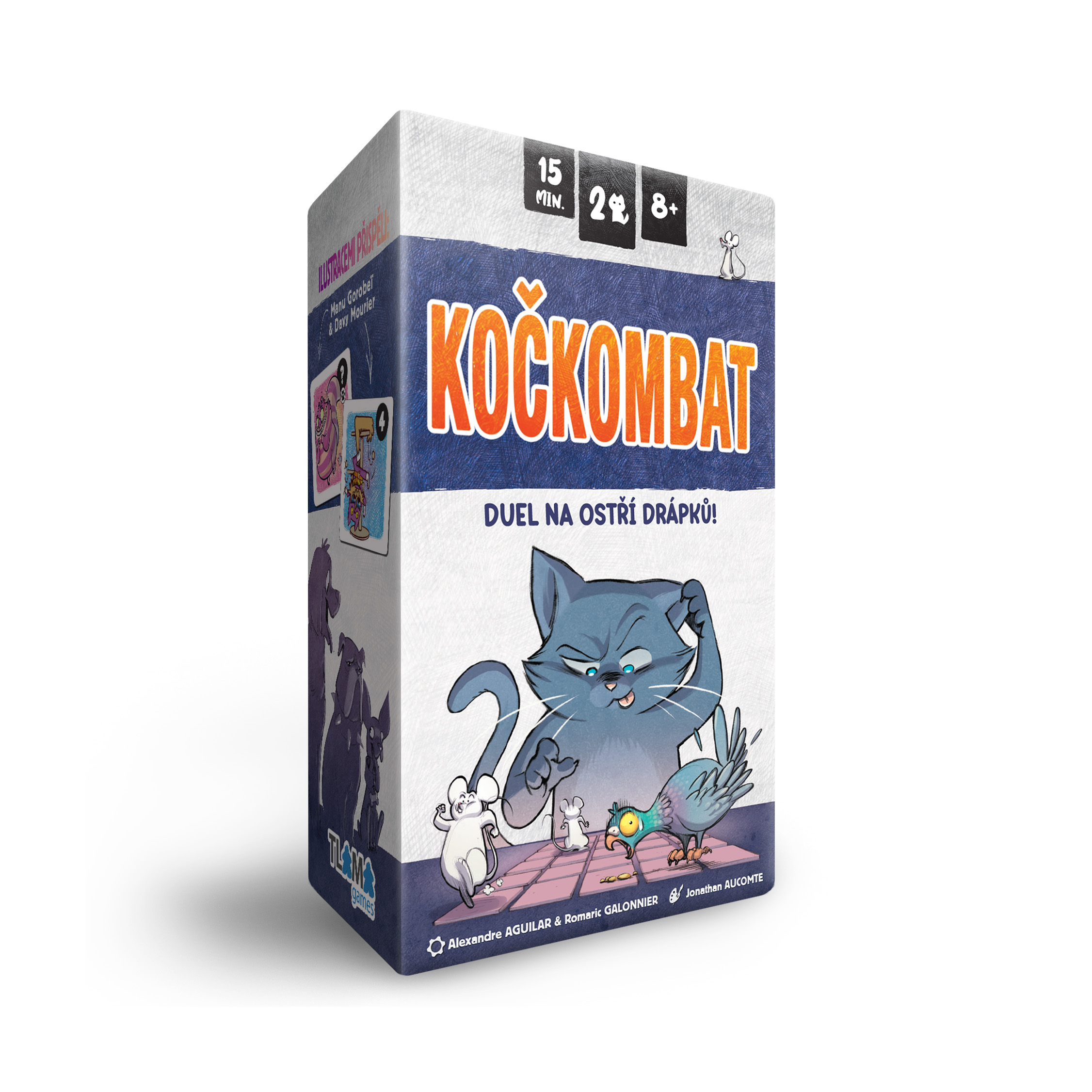 TLAMA games Poškozené - Kočkombat + promo klan Fantomačky