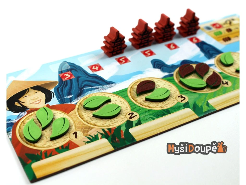 Myší Doupě Čajová zahrada - Lístky čaje Obrázek