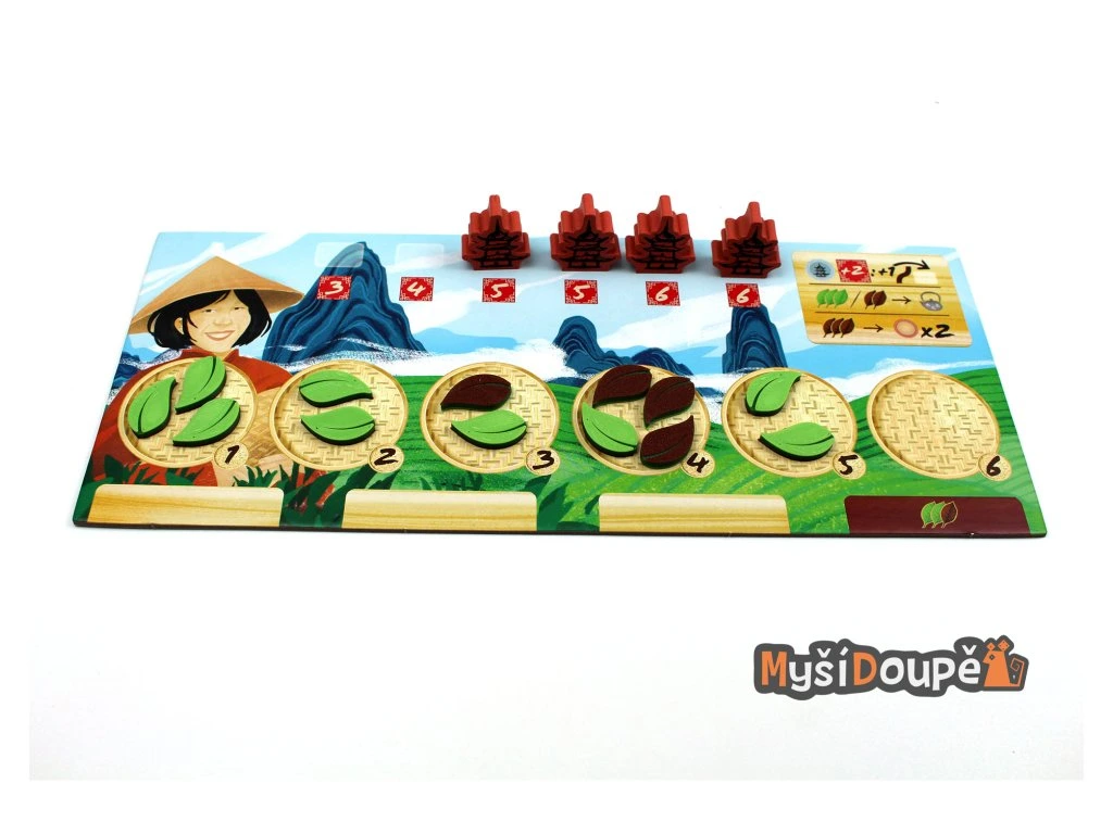 Myší Doupě Čajová zahrada - Lístky čaje Obrázek