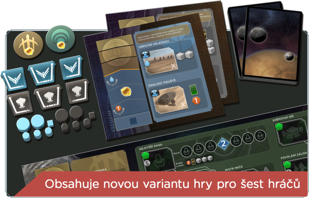 REXhry Duna: Impérium - Povstání + 3 promo karty Obrázek