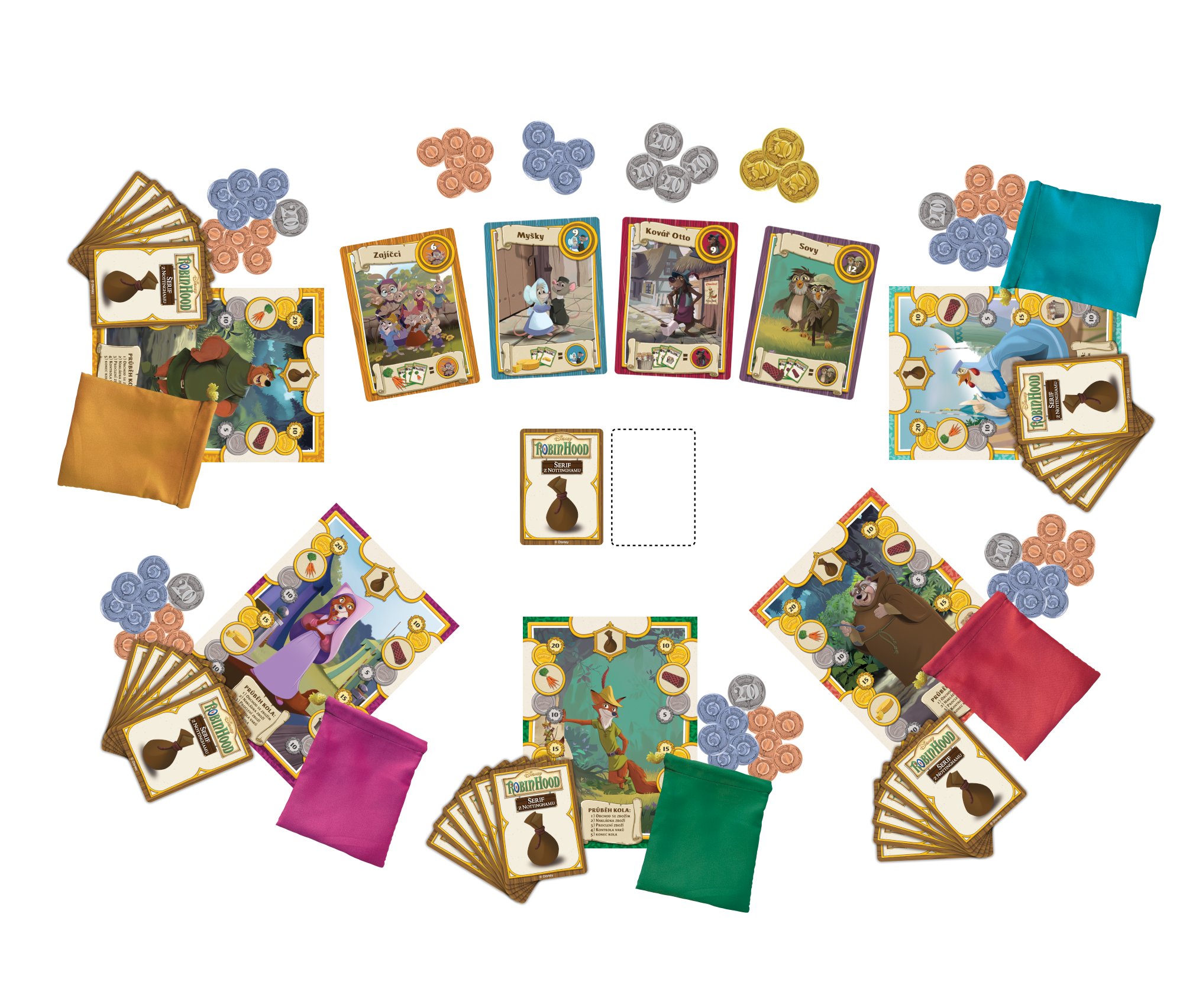 Asmodee Czech Republic Disney Robin Hood: Šerif z Nottinghamu Obrázek