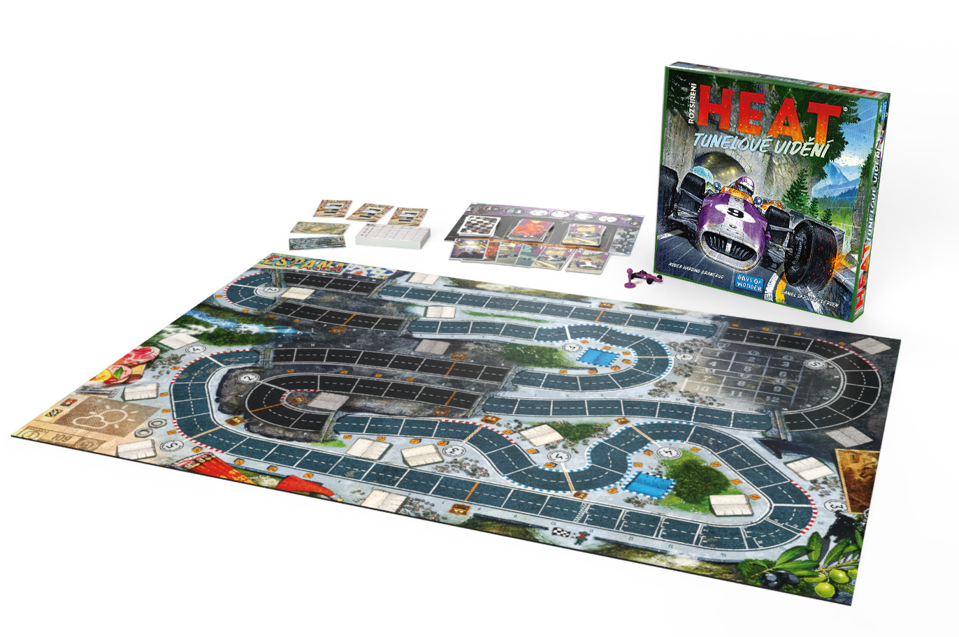 Asmodee Czech Republic Heat: Tunelové vidění Obrázek