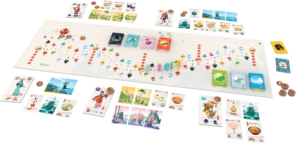 Fun Forge Tokaido: 10th Anniversary Edition - EN Obrázek