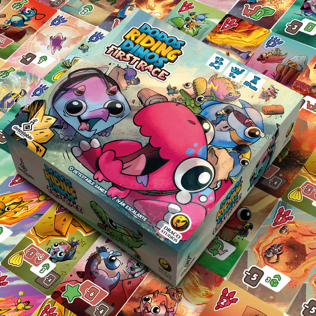 Detestable Games Dodos Riding Dinos: First Race - EN