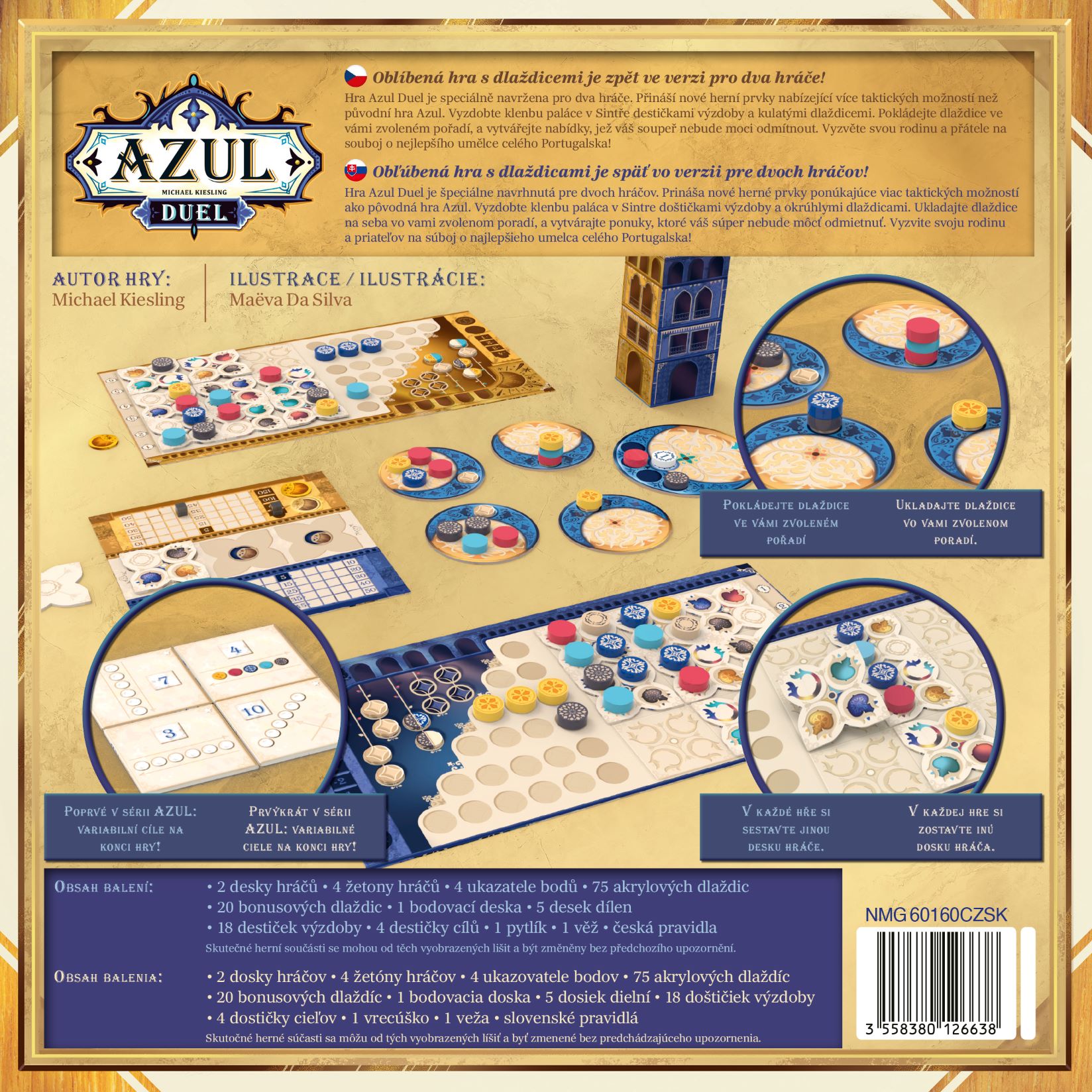 Asmodee Czech Republic Azul Duel - CZ/SK Obrázek