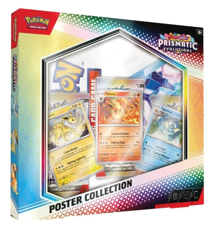 Nintendo Pokémon TCG: Scarlet & Violet 8.5 Prismatic Evolutions - Poster Collection