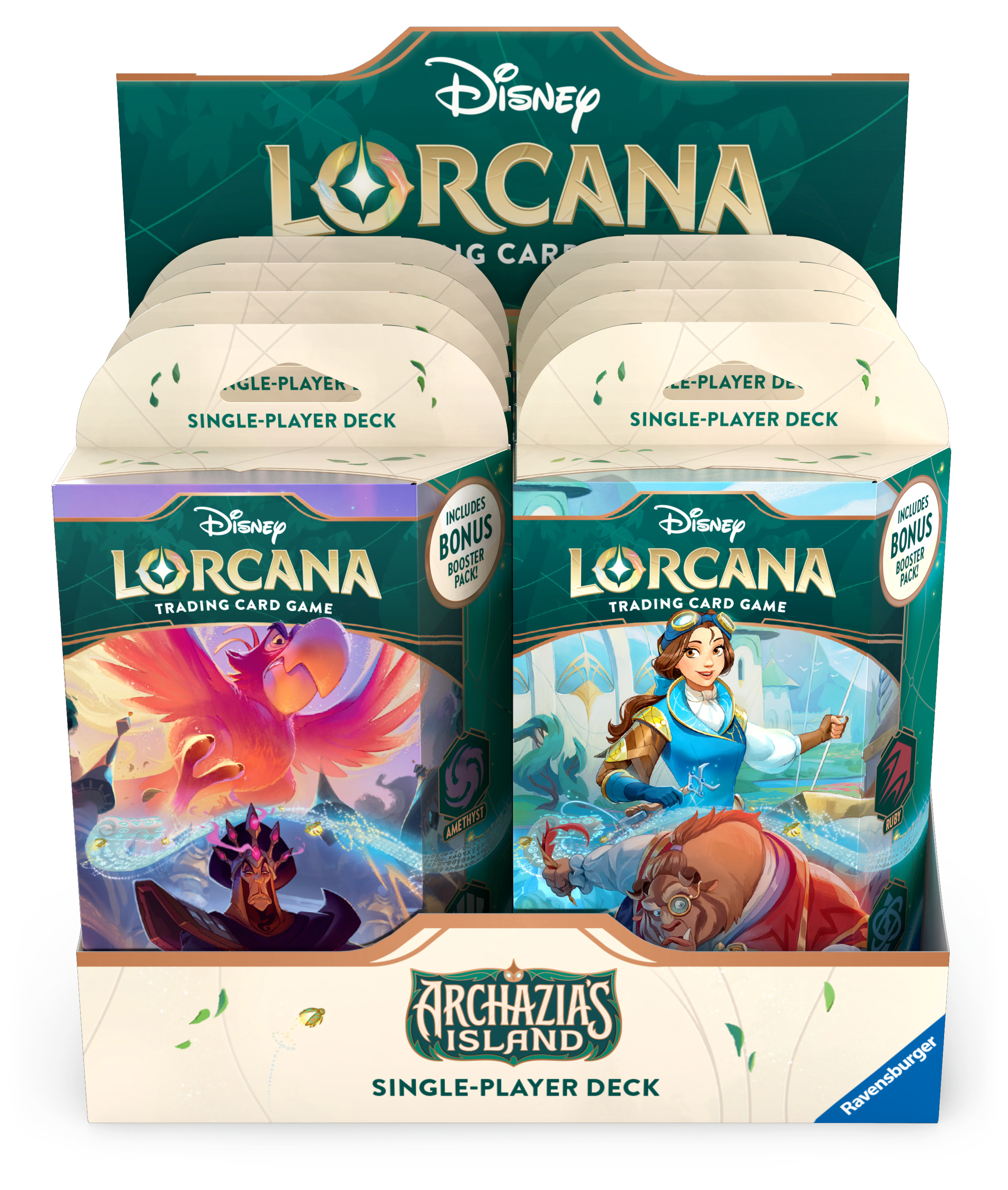 Ravensburger Disney Lorcana: Archazia's Island – Starter Deck Varianta: Ruby & Sapphire Obrázek