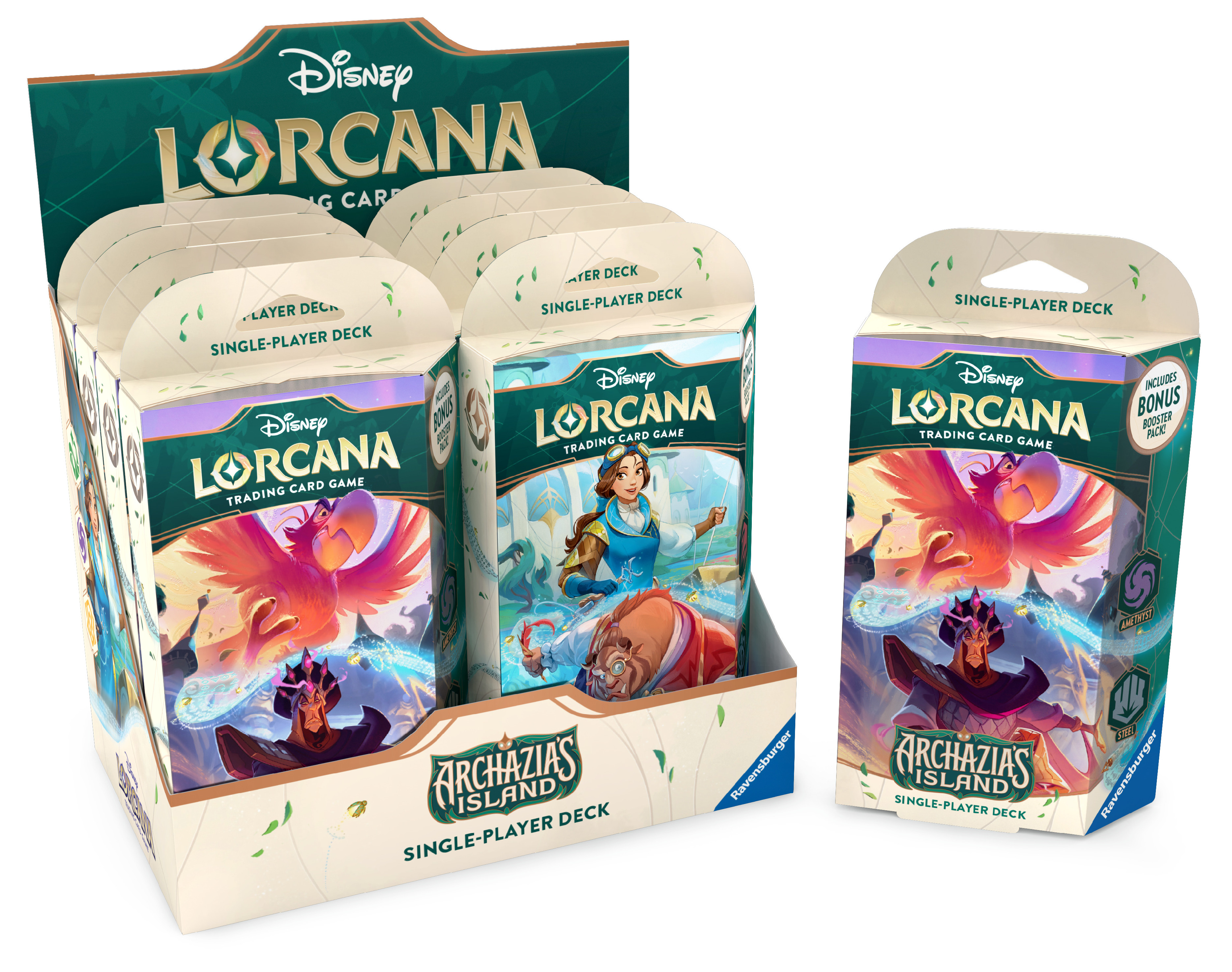 Ravensburger Disney Lorcana: Archazia's Island – Starter Deck Varianta: Ruby & Sapphire Obrázek