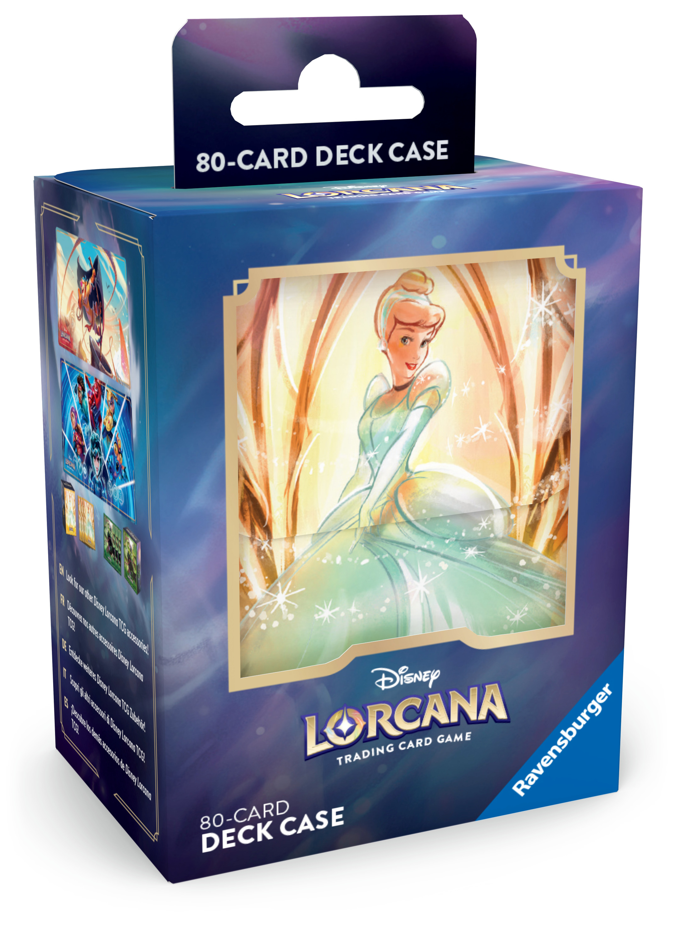 Ravensburger Disney Lorcana: Archazia's Island – Deck Box Motive A (Cinderella) Obrázek