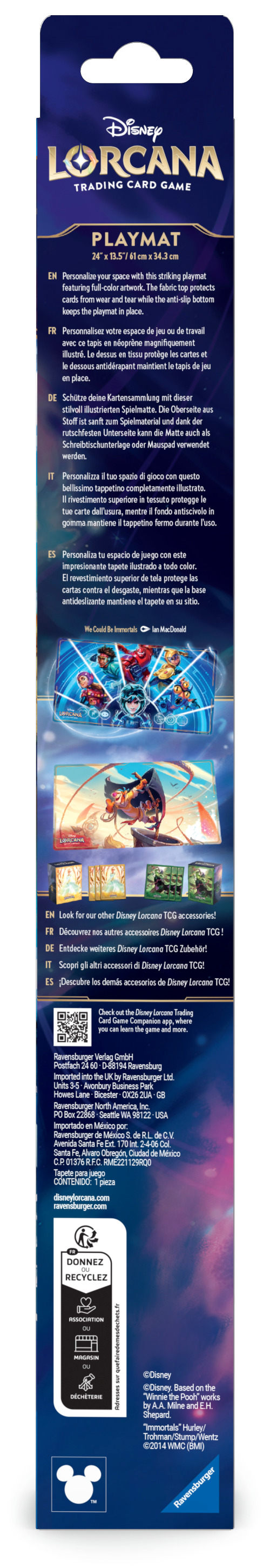 Ravensburger Disney Lorcana: Archazia's Island – Playmat (Big Hero) Obrázek