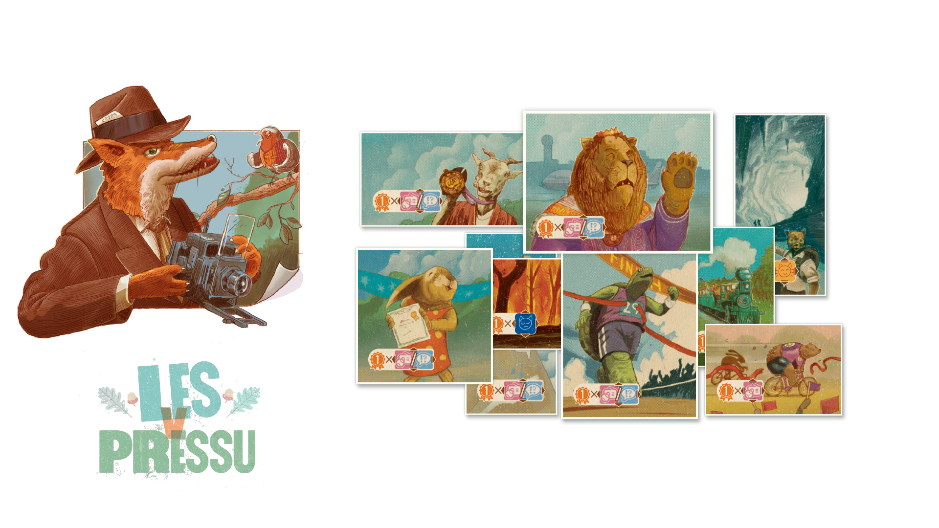 TLAMA games Les v pressu Obrázek