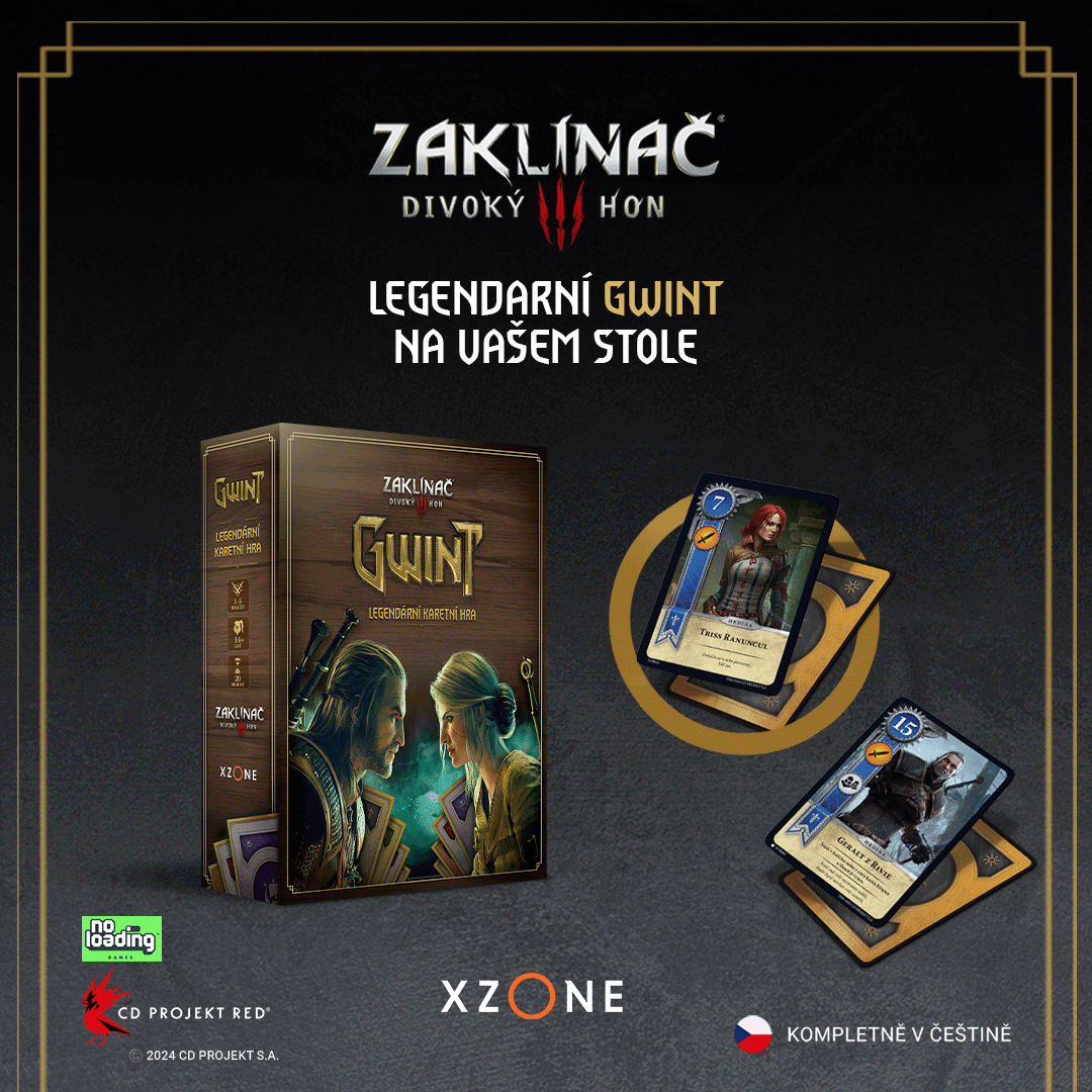 xzone Zaklínač 3: Divoký Hon – Gwint - CZ Obrázek