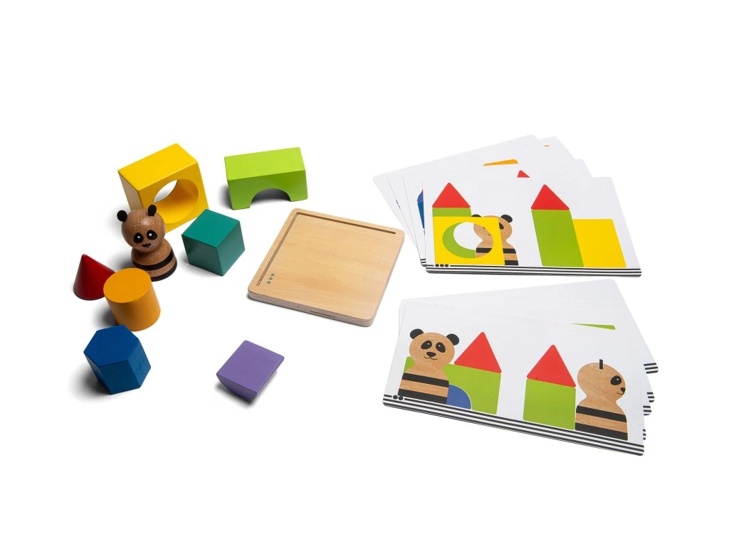 BS Toys Logické puzzle - Panda Obrázek