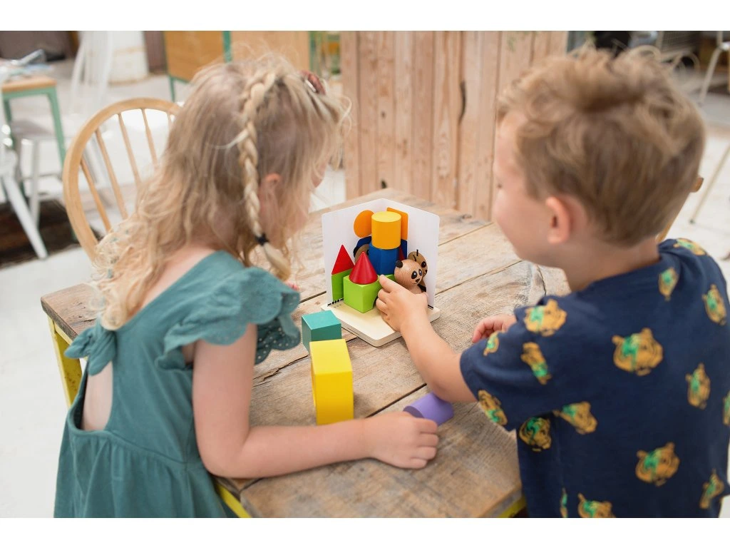 BS Toys Logické puzzle - Panda Obrázek