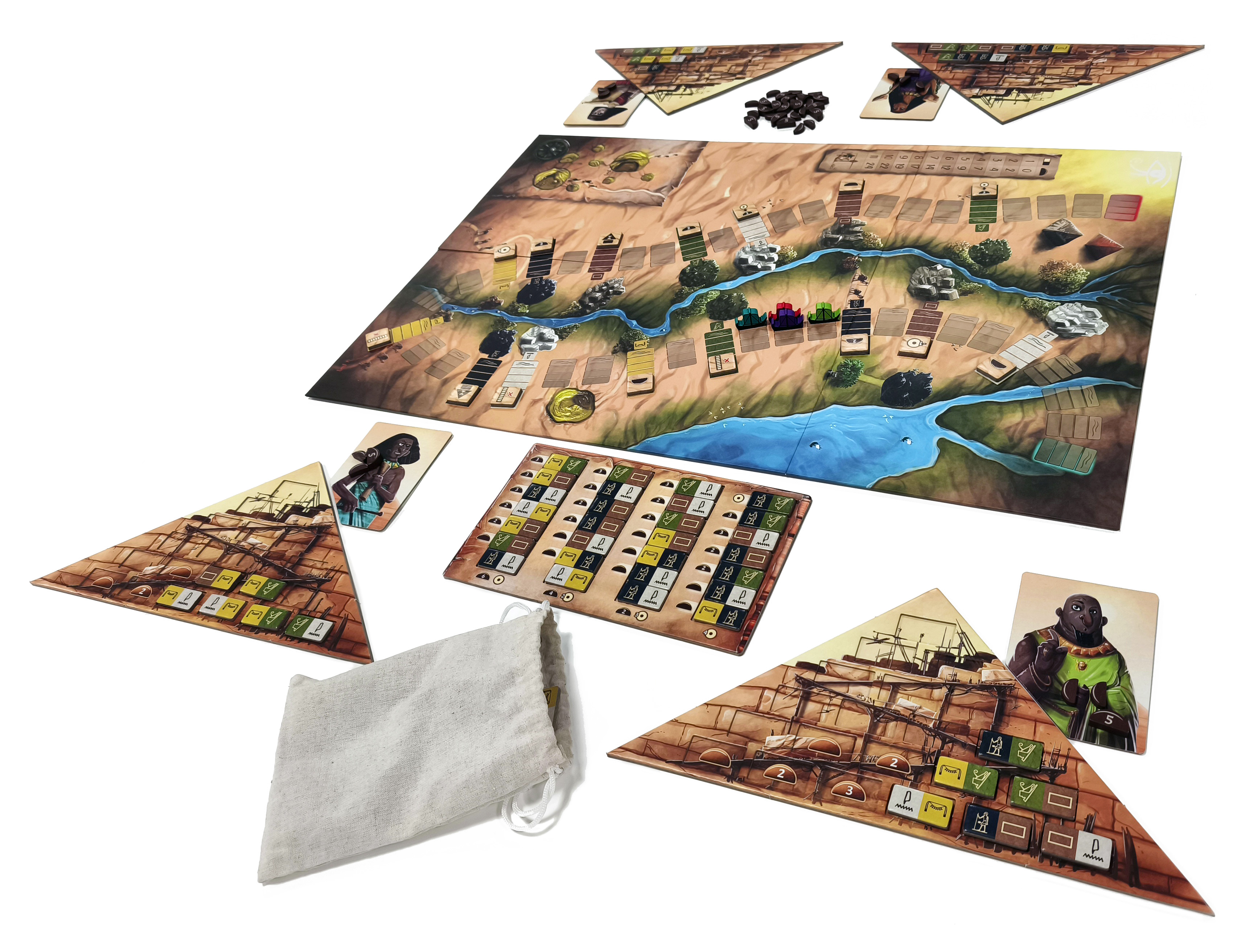 TLAMA games Sneferu: Stavitelé pyramid CZ/EN Obrázek