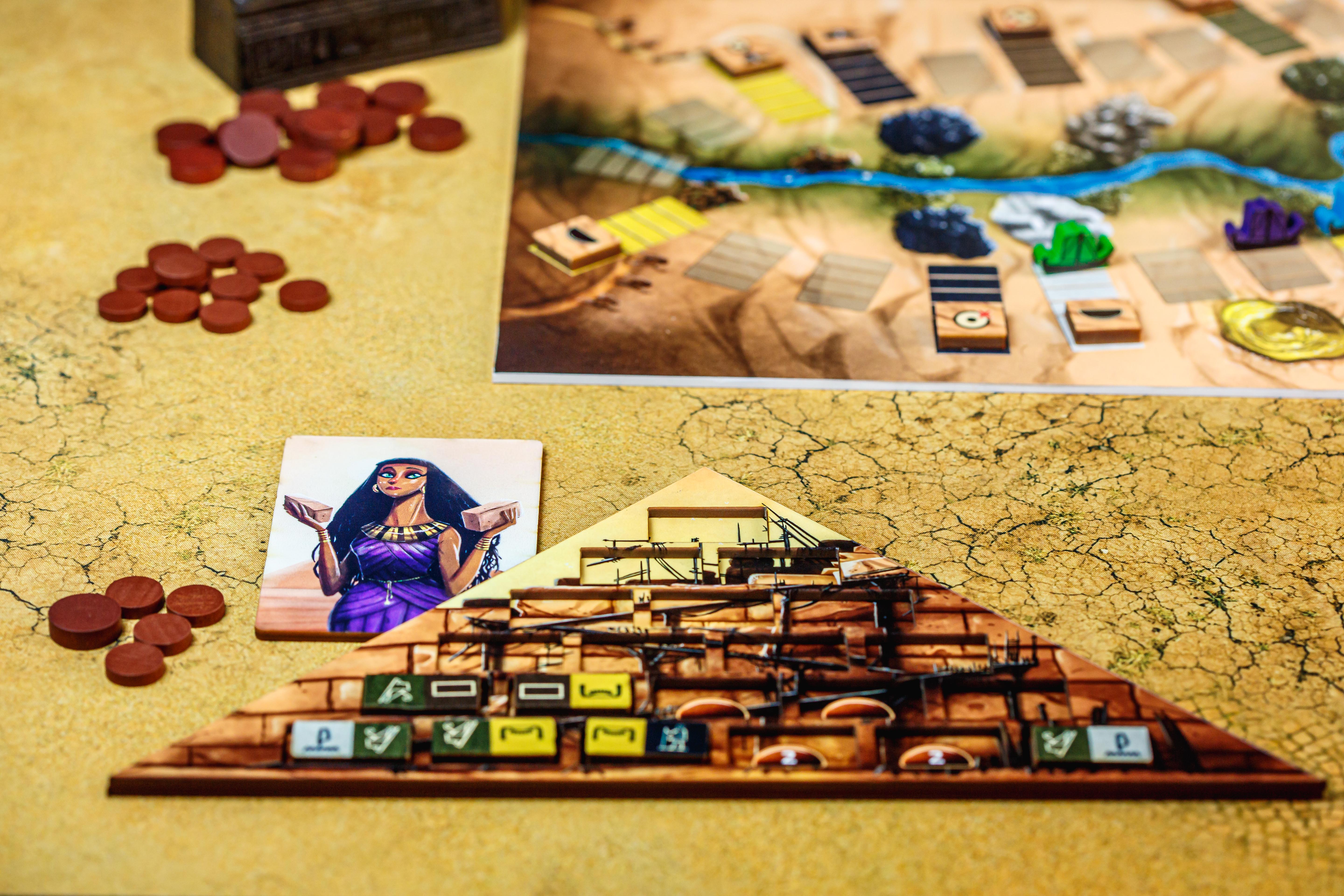 TLAMA games Sneferu: Stavitelé pyramid CZ/EN Obrázek