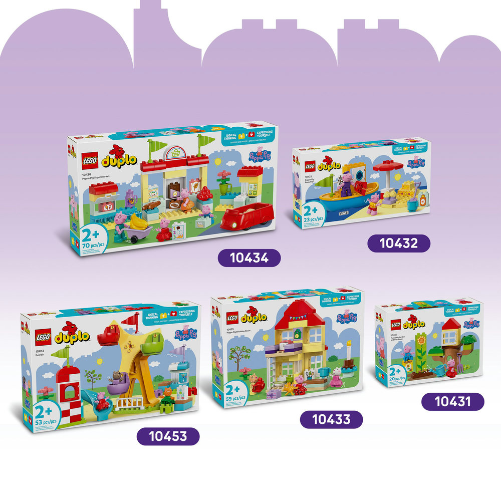 LEGO LEGO® DUPLO® Prasátko Peppa Táboření 10452 Obrázek