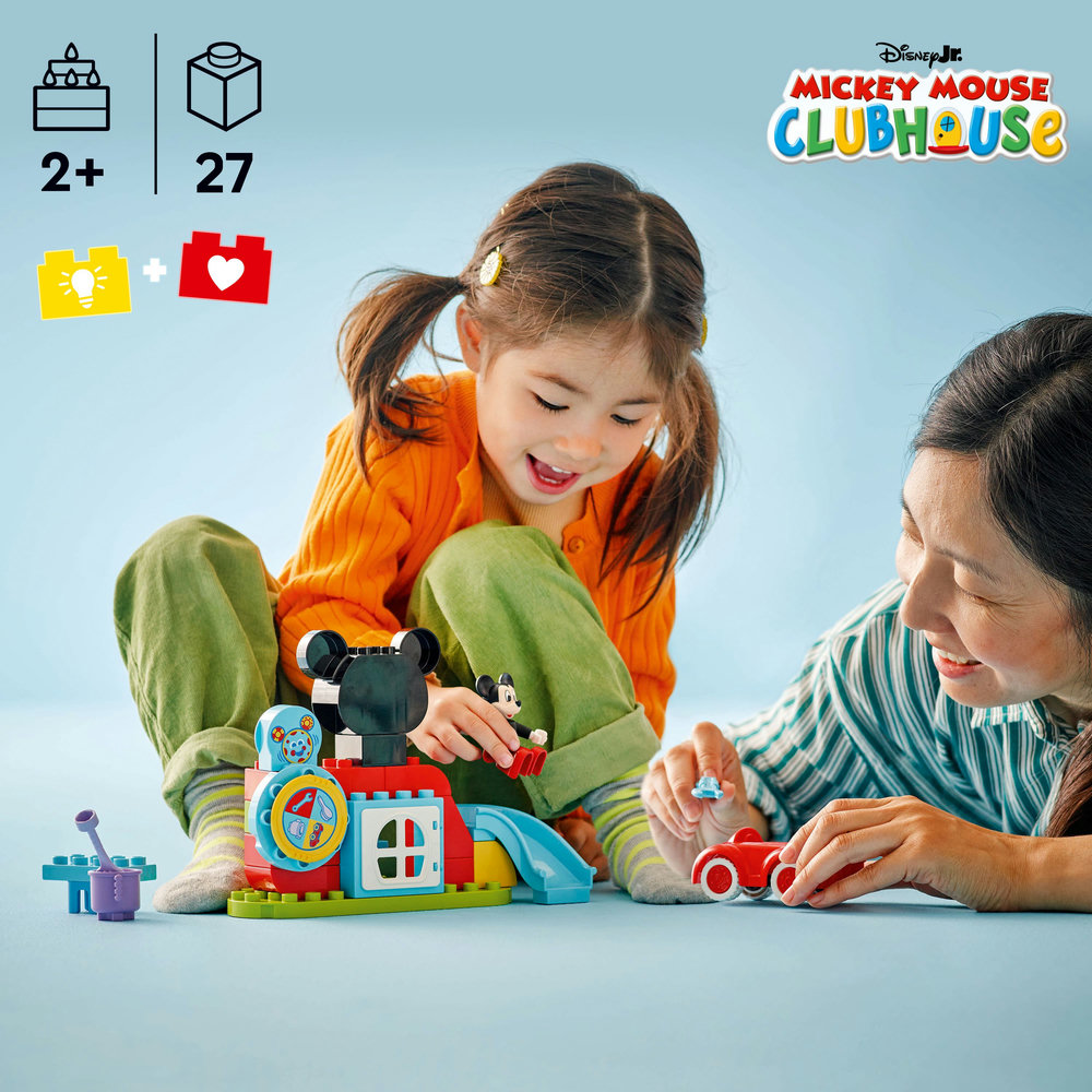 LEGO LEGO® DUPLO® Disney Mickeyho klubík a auto 10454 Obrázek