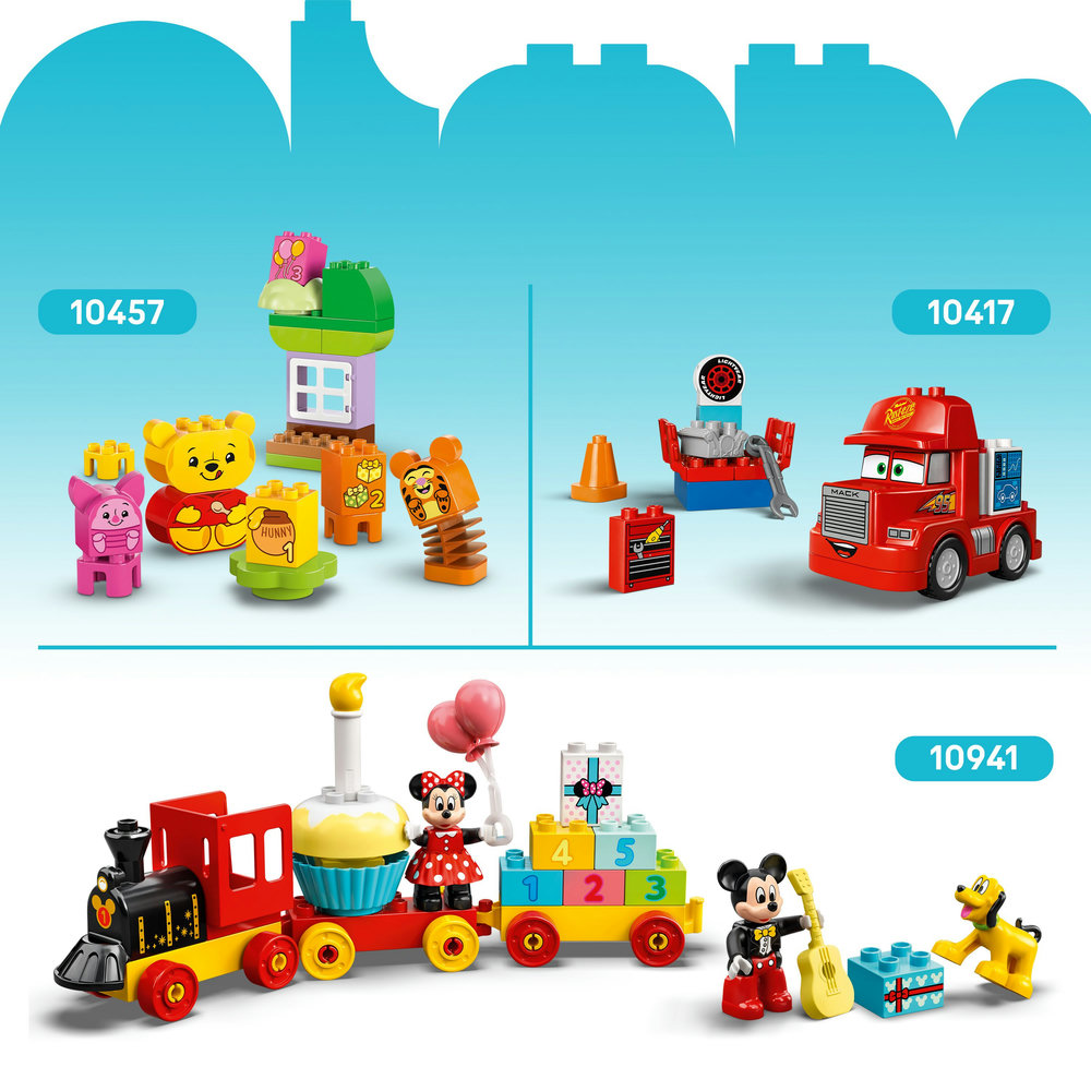LEGO LEGO® DUPLO® Disney Mickeyho klubík a auto 10454 Obrázek
