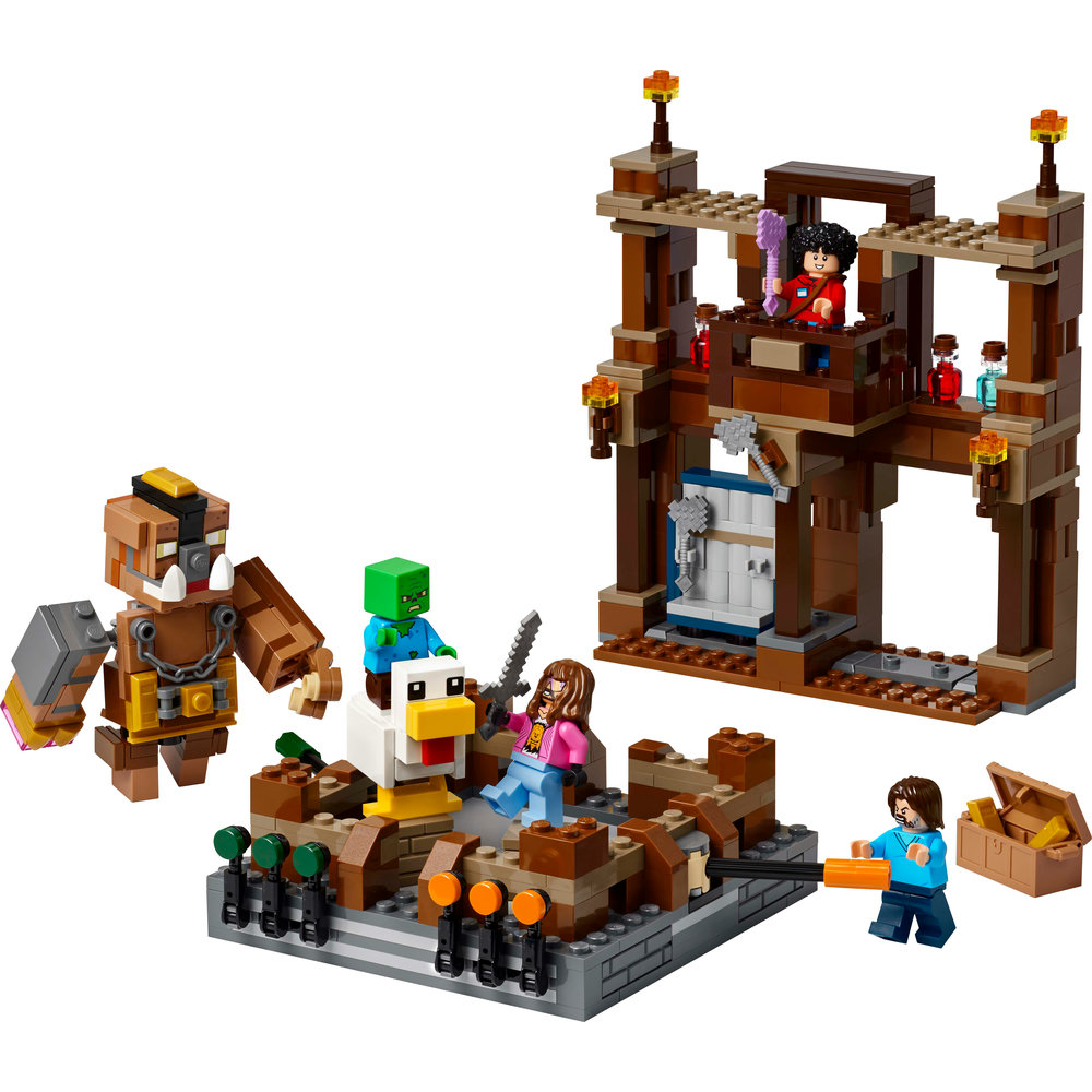 LEGO LEGO® Minecraft® Bojový ring v Lesním sídle 21272 Obrázek
