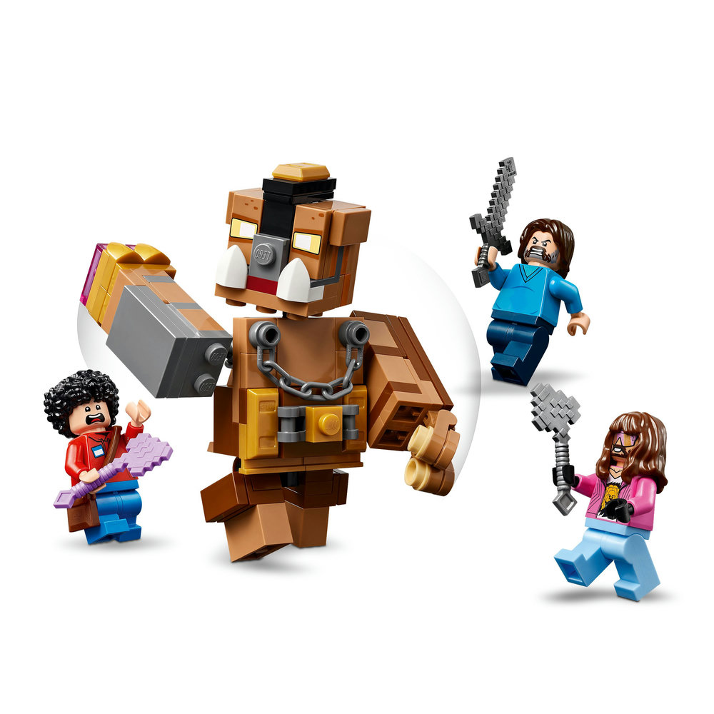 LEGO LEGO® Minecraft® Bojový ring v Lesním sídle 21272 Obrázek