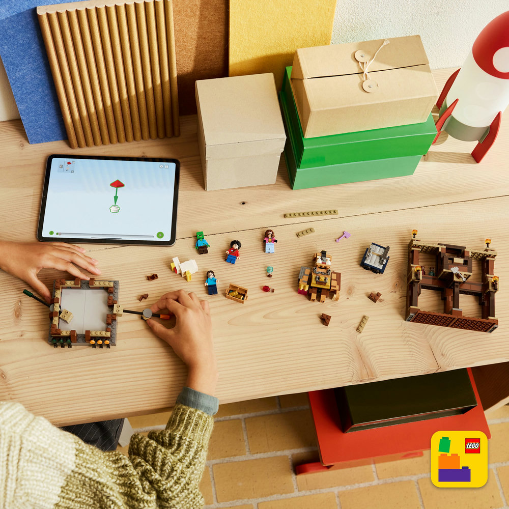 LEGO LEGO® Minecraft® Bojový ring v Lesním sídle 21272 Obrázek