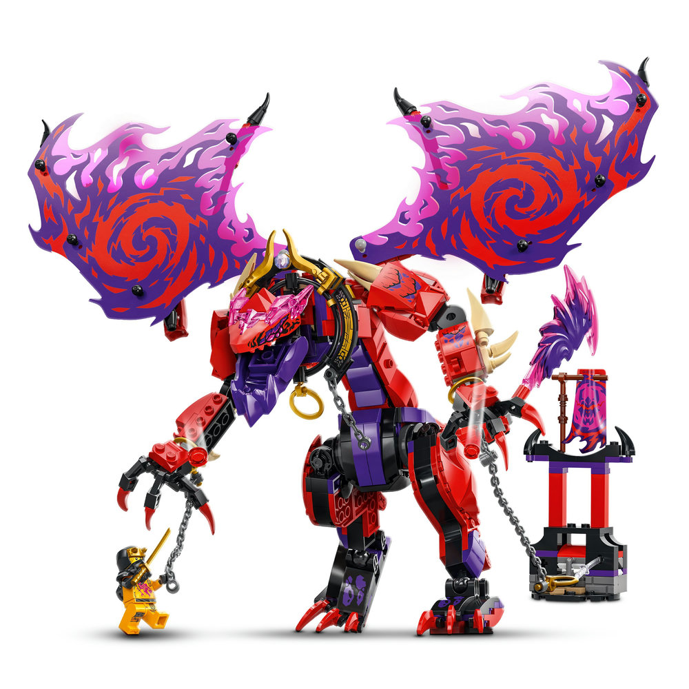 LEGO LEGO® NINJAGO® Drak chaosu Thunderfang 71832 Obrázek