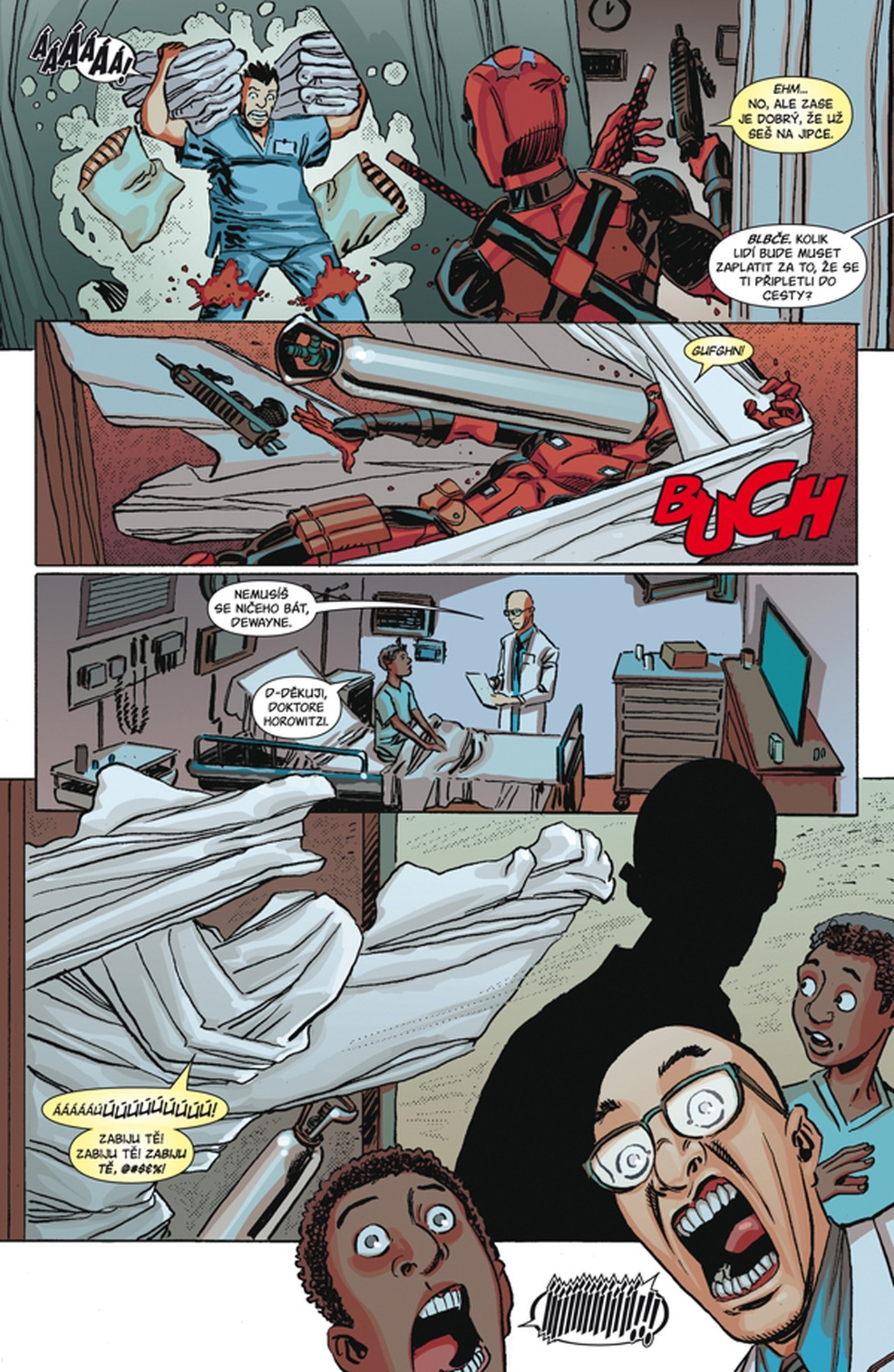 Crew Opovrženíhodný Deadpool 1: Deadpool vraždí Cablea Obrázek