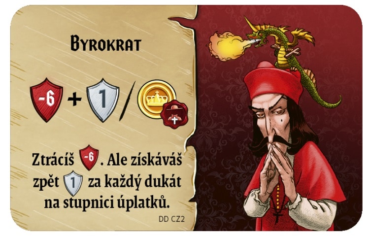 Mindok Smlouva s ďáblem: promo karta Byrokrat
