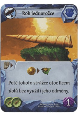 Mindok Ztracený ostrov Arnak: promo karta Roh jednorožce