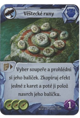 Mindok Ztracený ostrov Arnak: promo karta Věštecké runy
