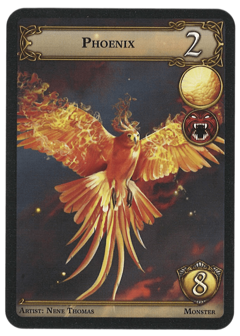 Mindok Obludárium: promo karta Phoenix - EN