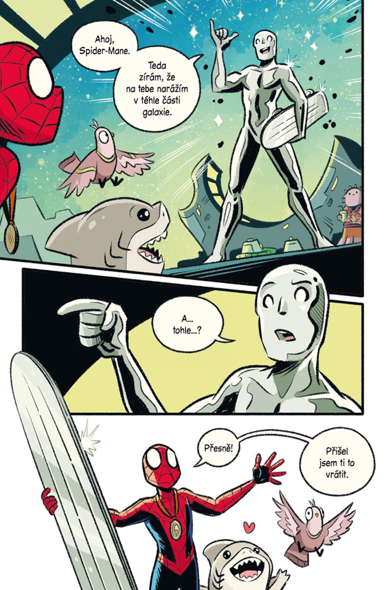 Crew Můj první komiks: Spider-Man: Kosmická kalamita! Obrázek